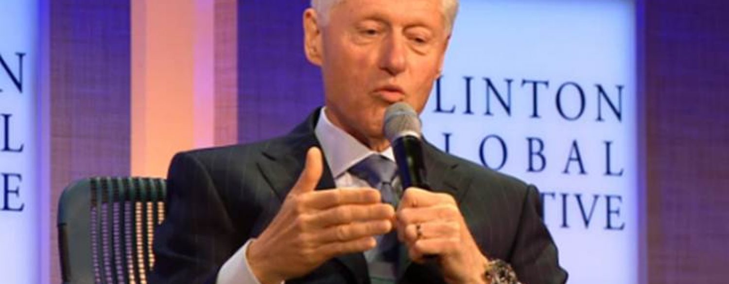 Face aux défis du monde, Bill Clinton mise sur l’optimisme