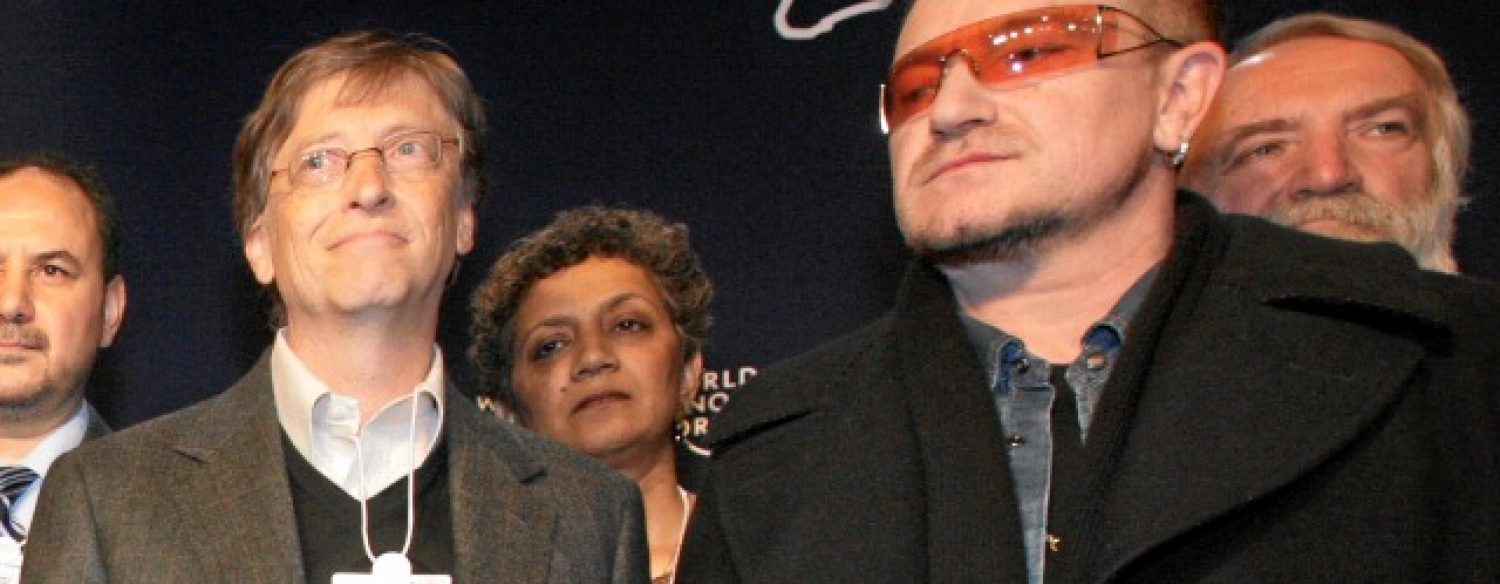 Bono et Bill Gates, invités de l’Élysée