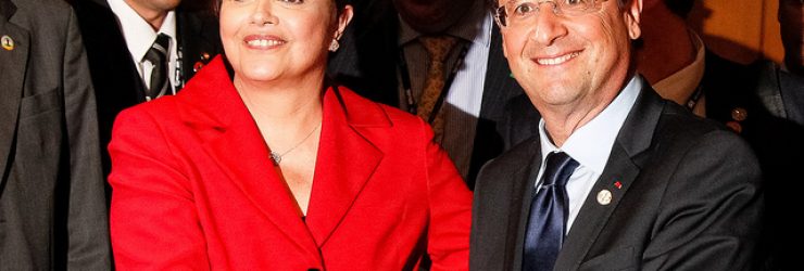 François Hollande et Dilma Rousseff ouvrent le Forum du progrès social