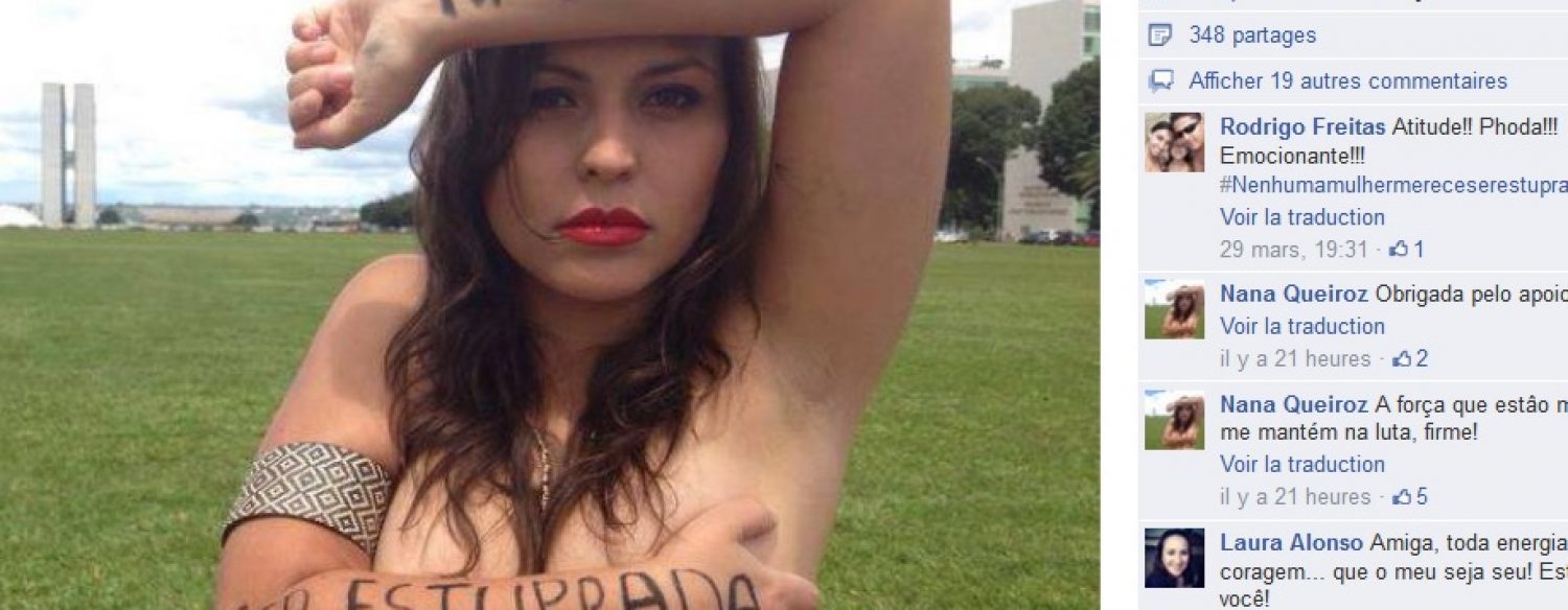 «Je ne mérite pas d’être violée»: la campagne devient virale sur Facebook