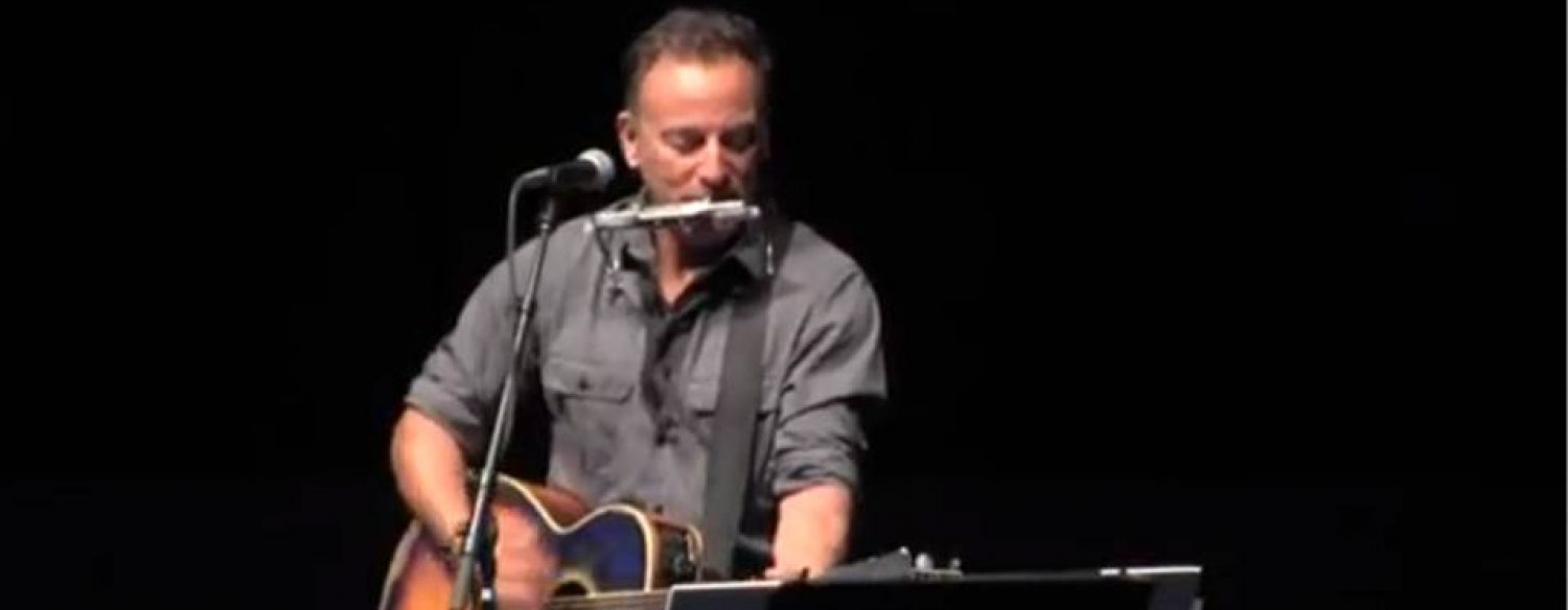 Bruce Springsteen chante pour Barack Obama