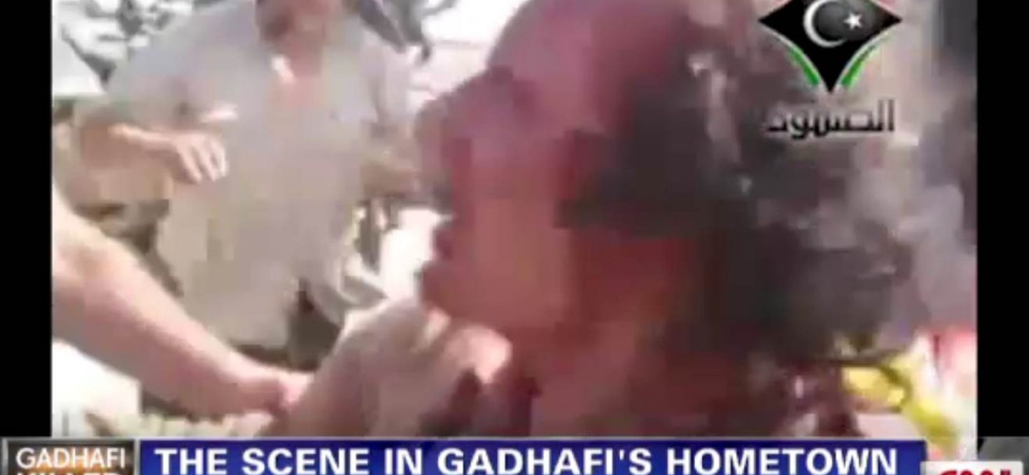 M. Kadhafi : l’énigme  des circonstances de sa mort