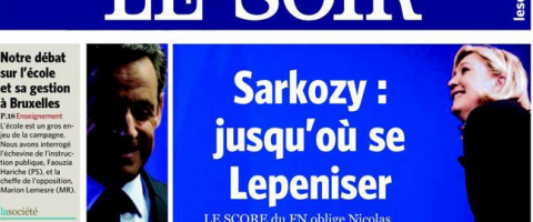 Marine Le Pen, arbitre du match Hollande-Sarkozy