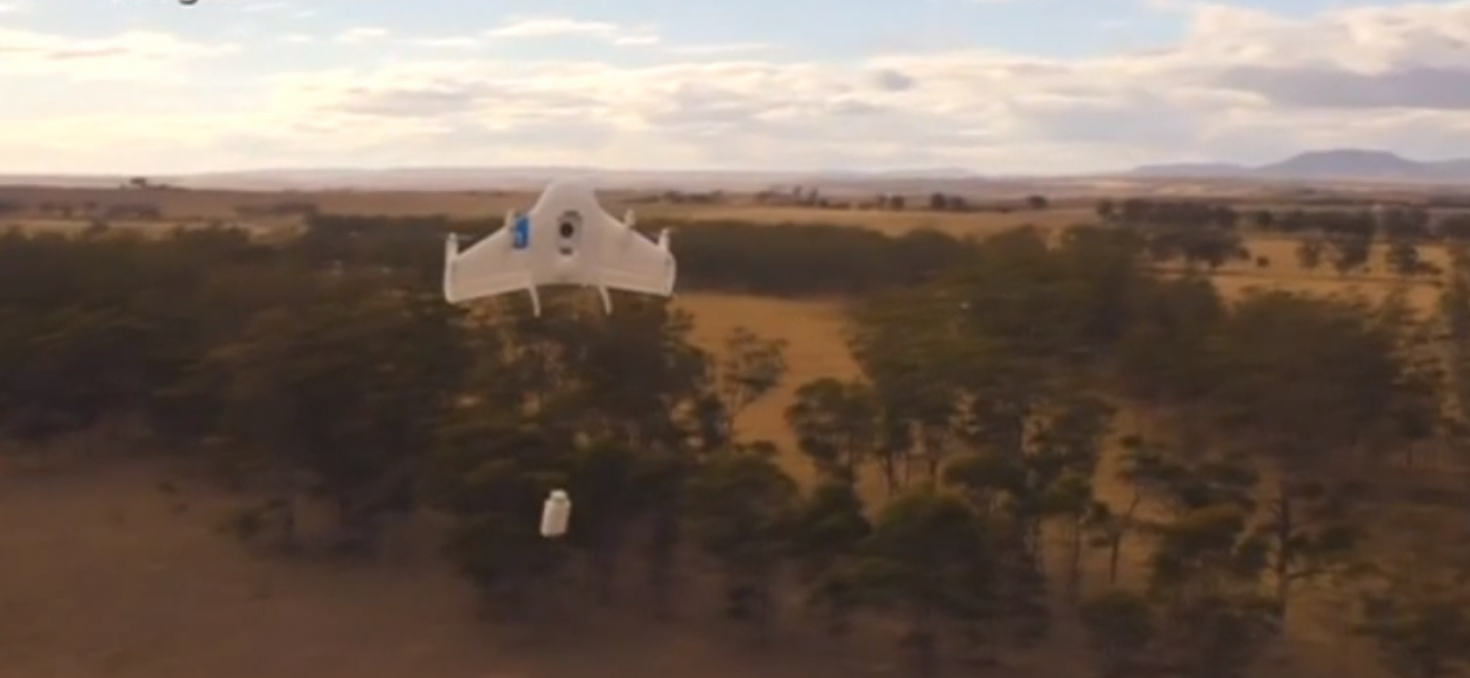 Google envisage de livrer ses colis par drone