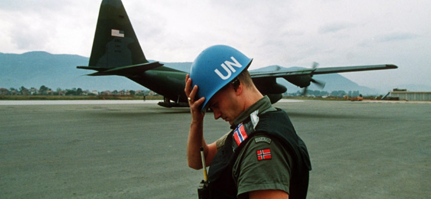 L’ONU envisage l’envoi de casques bleus en Syrie