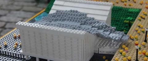 Un Parc olympique tout en LEGO pèse près de 80 kg!