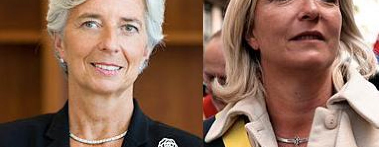 Palmarès des femmes politiques: C. Lagarde et M. Le Pen en tête