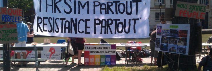 Collectif de Taksim: les Turcs de France organisent la résistance