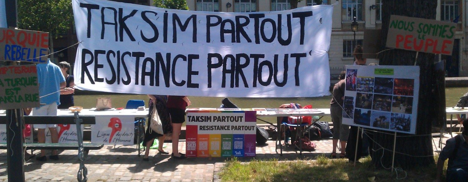 Collectif de Taksim: les Turcs de France organisent la résistance