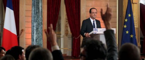 Conférence de presse de François Hollande: les politiques réagissent