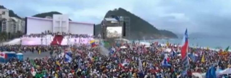 Plus d’un million de pèlerins devant le pape à Copacabana