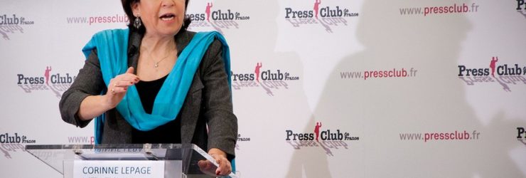 Elections européennes: Corinne Lepage en guerre contre les lobbies