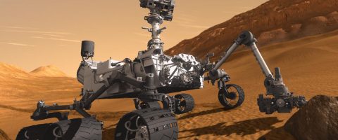 Curiosity fête sa première année sur Mars avec un selfie