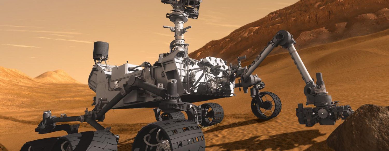 Curiosity fête sa première année sur Mars avec un selfie
