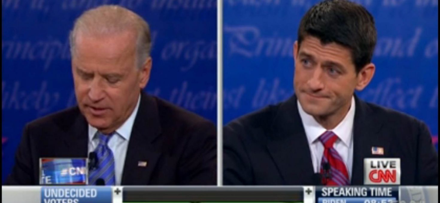 Débat Joe Biden vs. Paul Ryan: match nul explosif