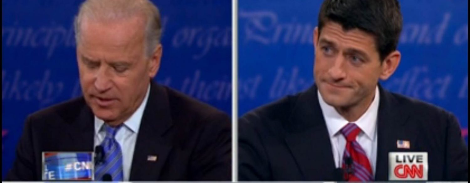 Débat Joe Biden vs. Paul Ryan: match nul explosif