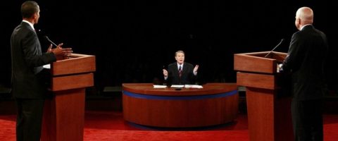 Trois débats présidentiels en 2012