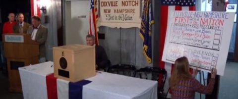 Dixville Notch: premiers résultats, première égalité Obama-Romney