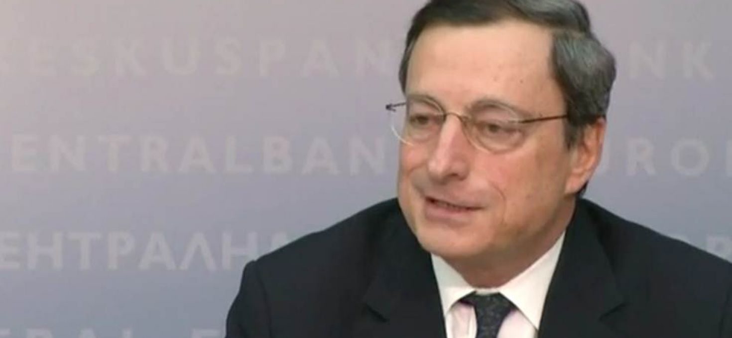 Le sourire de Mario Draghi…