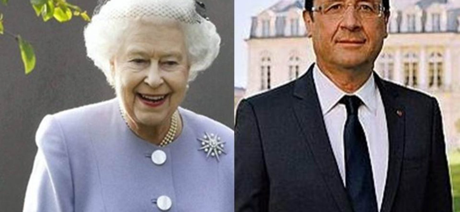 Un tête-à-tête royal pour François Hollande à Londres