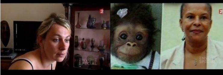 Une candidate FN compare Christiane Taubira à un singe