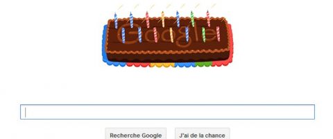 Un doodle pour les 14 ans de Google