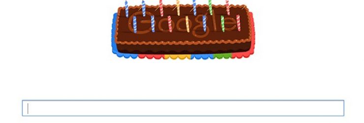 Un doodle pour les 14 ans de Google