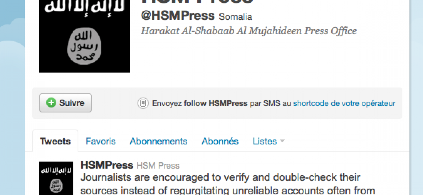 Les rebelles d’Al-Shabaab ouvrent un compte sur Twitter