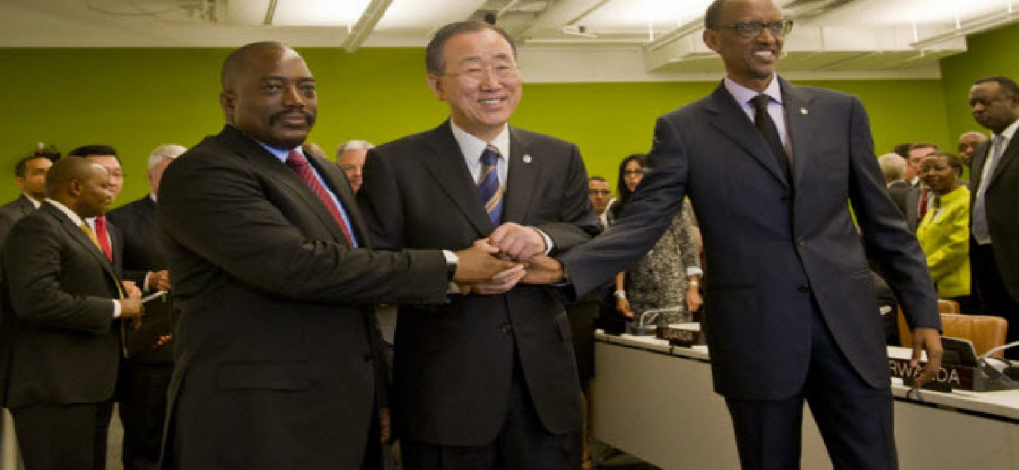 Un accord de paix pour la RD Congo sous l’égide de l’ONU