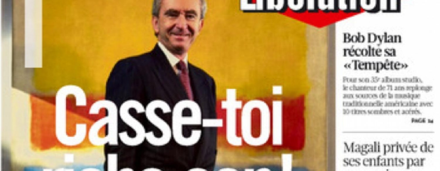 Le quotidien Libération attaqué en justice par Bernard Arnault