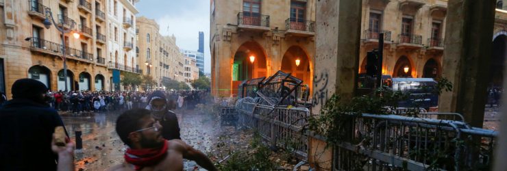 Violentes manifestations au Liban : 400 blessés