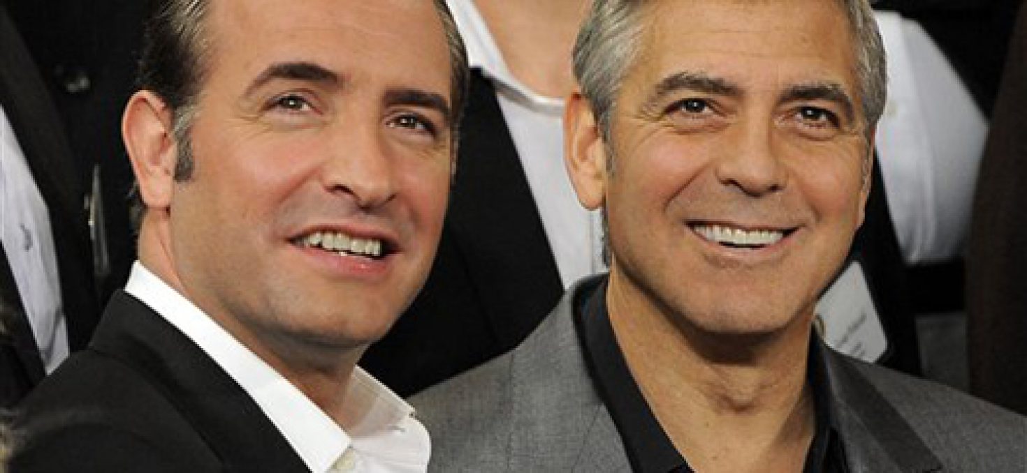 Jean Dujardin et George Clooney, copains comme cochons ?