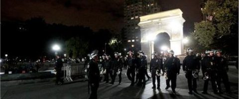 Occupy Wall Street: Place «Trahir» à New York