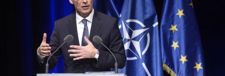 Le secrétaire général de l’OTAN en visite à Paris