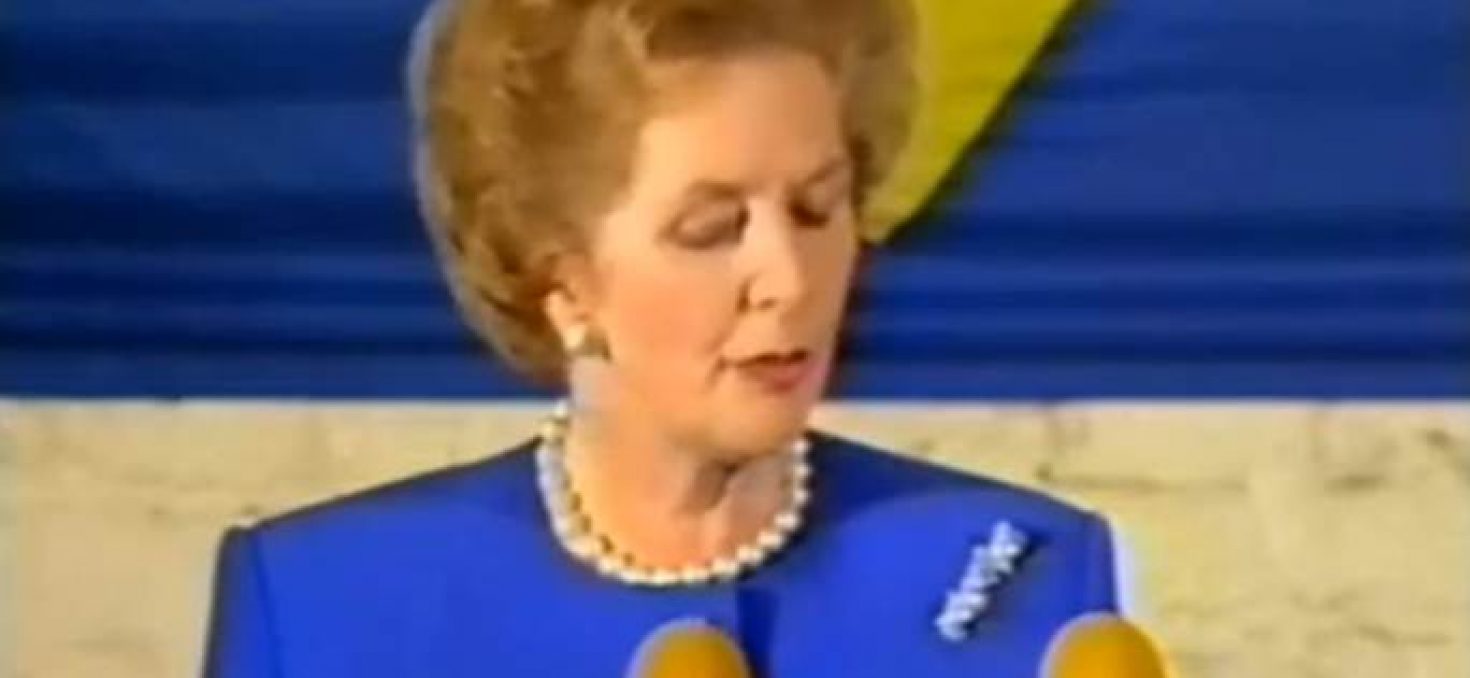 Margaret Thatcher ou la foi dans une autre Europe