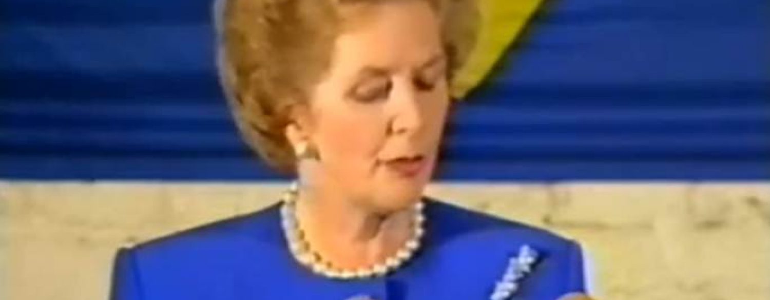 Margaret Thatcher ou la foi dans une autre Europe