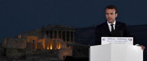 Emmanuel Macron à Athènes : un appel au renouveau européen
